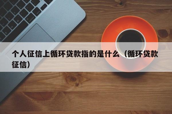 个人征信上循环贷款指的是什么（循环贷款 征信）