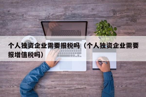 个人独资企业需要报税吗（个人独资企业需要报增值税吗）