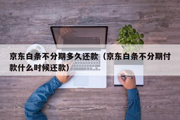 京东白条不分期多久还款（京东白条不分期付款什么时候还款）