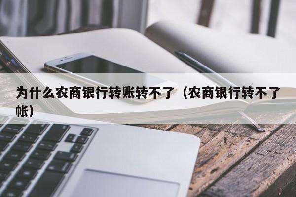 为什么农商银行转账转不了（农商银行转不了帐）