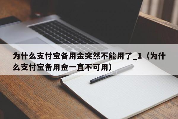 为什么支付宝备用金突然不能用了_1（为什么支付宝备用金一直不可用）